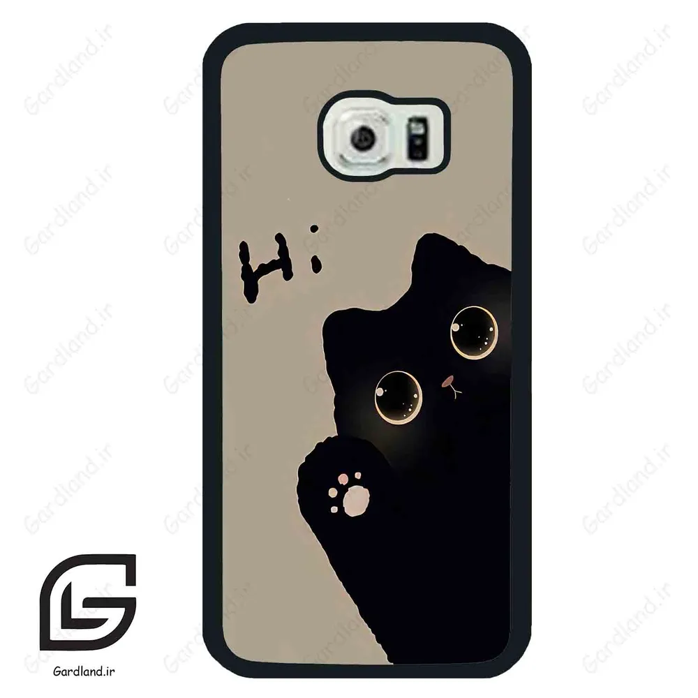 قاب گوشی سامسونگ اس 6 اج (Galaxy S6 EDGE ) طرح گربه کد 2059