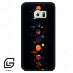 قاب گوشی سامسونگ اس 6 اج (Galaxy S6 EDGE ) طرح کهکشان کد 2062