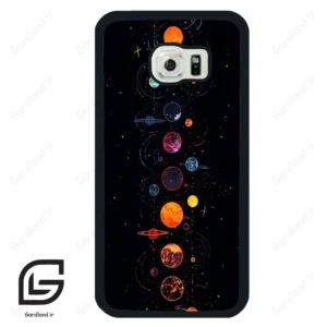 قاب گوشی سامسونگ اس 6 اج (Galaxy S6 EDGE ) طرح کهکشان کد 2062