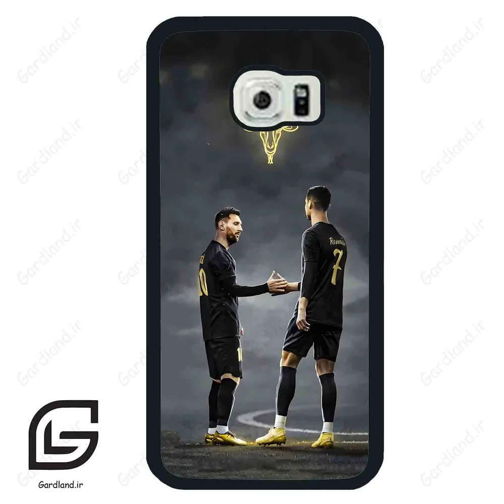 قاب گوشی سامسونگ اس 6 اج (Galaxy S6 EDGE ) طرح مسی کد 2069