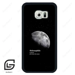 قاب گوشی سامسونگ اس 6 اج (Galaxy S6 EDGE ) طرح ماه کد 2070