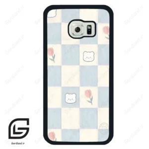 قاب گوشی سامسونگ اس 6 اج (Galaxy S6 EDGE ) طرح دخترانه کد 2071
