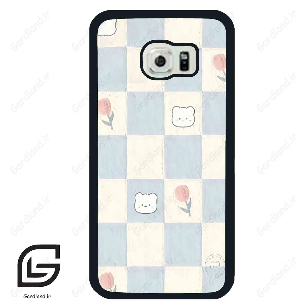 قاب گوشی سامسونگ اس 6 اج (Galaxy S6 EDGE ) طرح دخترانه کد 2071