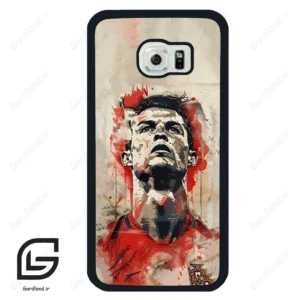 قاب گوشی سامسونگ اس 6 اج (Galaxy S6 EDGE ) طرح رونالدو کد 2072