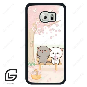 قاب گوشی سامسونگ اس 6 اج (Galaxy S6 EDGE ) طرح گربه کد 2085