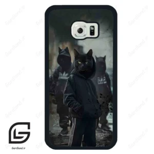 قاب گوشی سامسونگ اس 6 اج (Galaxy S6 EDGE ) طرح گربه کد 2091