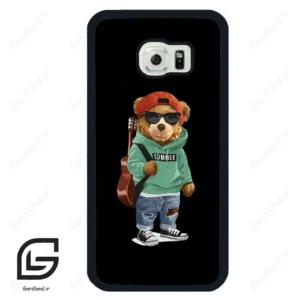 قاب گوشی سامسونگ اس 6 اج (Galaxy S6 EDGE ) طرح خرس کد 2092