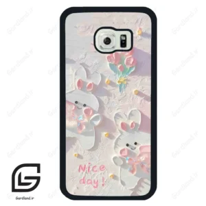 قاب گوشی سامسونگ اس 6 اج (Galaxy S6 EDGE ) طرح خرگوشی کد 2097