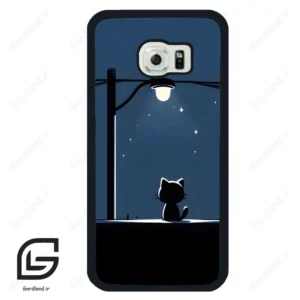 قاب گوشی سامسونگ اس 6 اج (Galaxy S6 EDGE ) طرح گربه کد 2098