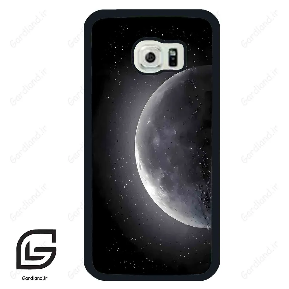 قاب گوشی سامسونگ اس 6 اج (Galaxy S6 EDGE ) طرح ماه کد 2130