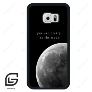 قاب گوشی سامسونگ اس 6 اج (Galaxy S6 EDGE ) طرح ماه کد 2140