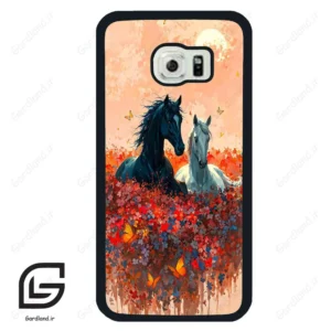 قاب گوشی سامسونگ اس 6 اج (Galaxy S6 EDGE ) طرح اسب کد 2166