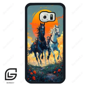 قاب گوشی سامسونگ اس 6 اج (Galaxy S6 EDGE ) طرح اسب کد 2170