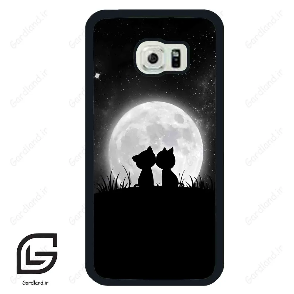 قاب گوشی سامسونگ اس 6 اج (Galaxy S6 EDGE ) طرح ماه کد 2174