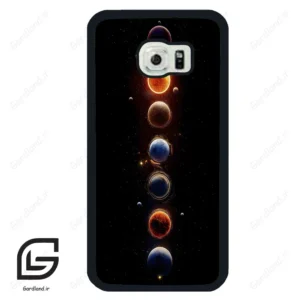 قاب گوشی سامسونگ اس 6 اج (Galaxy S6 EDGE ) طرح ماه کد 2186