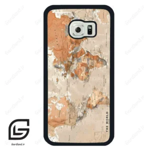 قاب گوشی سامسونگ اس 6 اج (Galaxy S6 EDGE ) طرح نقشه کد 2187