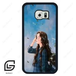 قاب گوشی سامسونگ اس 6 اج (Galaxy S6 EDGE ) طرح دخترانه کد 2209