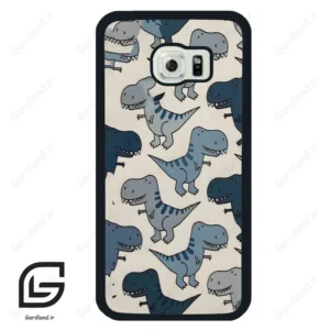 قاب گوشی سامسونگ اس 6 اج (Galaxy S6 EDGE ) طرح دایناسور کد 2212