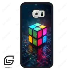 قاب گوشی سامسونگ اس 6 اج (Galaxy S6 EDGE ) طرح مکعب کد 2222