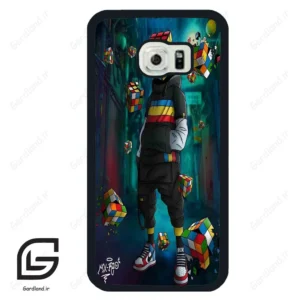 قاب گوشی سامسونگ اس 6 اج (Galaxy S6 EDGE ) طرح مکعب کد 2229