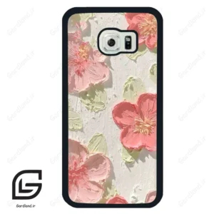 قاب گوشی سامسونگ اس 6 اج (Galaxy S6 EDGE ) طرح گل کد 2234