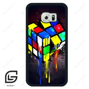 قاب گوشی سامسونگ اس 6 اج (Galaxy S6 EDGE ) طرح مکعب کد 2236
