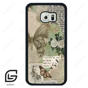 قاب گوشی سامسونگ اس 6 اج (Galaxy S6 EDGE ) طرح پروانه کد 2244