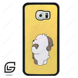 قاب گوشی سامسونگ اس 6 اج (Galaxy S6 EDGE ) طرح خرس کد 2251