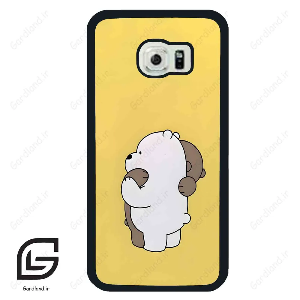 قاب گوشی سامسونگ اس 6 اج (Galaxy S6 EDGE ) طرح خرس کد 2251
