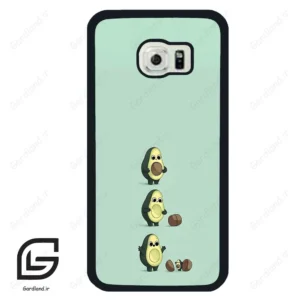 قاب گوشی سامسونگ اس 6 اج (Galaxy S6 EDGE ) طرح اووکادو کد 2258