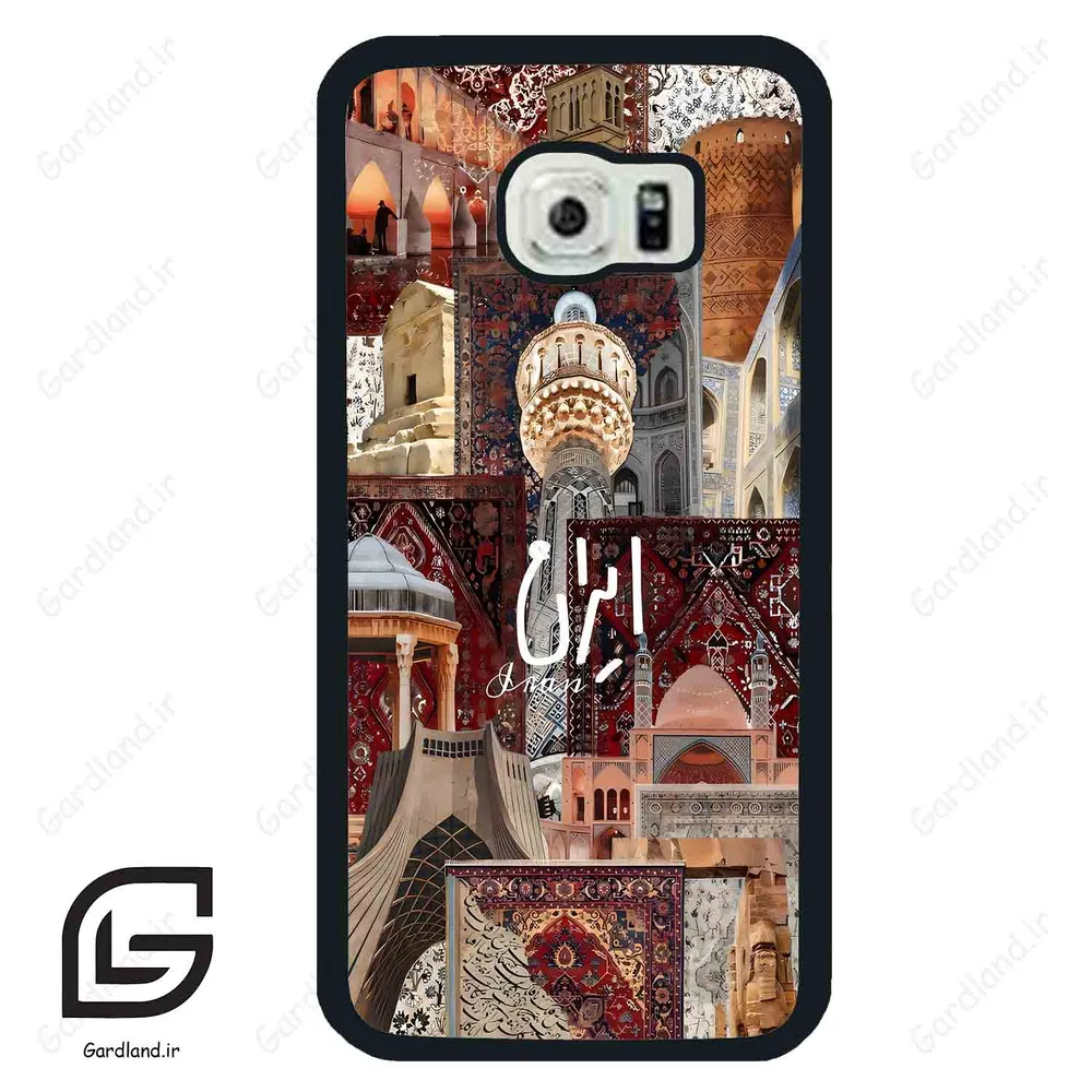 قاب گوشی سامسونگ اس 6 اج (Galaxy S6 EDGE ) طرح ایران کد 2286