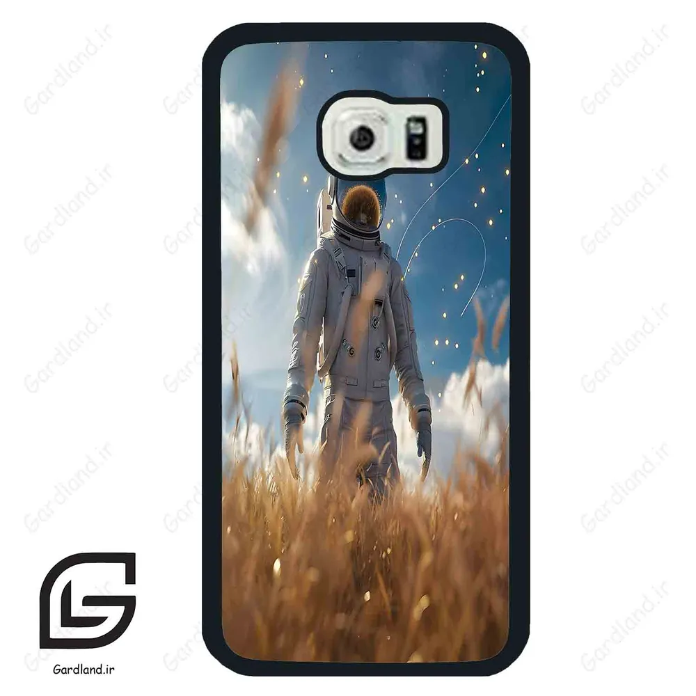 قاب گوشی سامسونگ اس 6 اج (Galaxy S6 EDGE ) طرح فضانورد کد 2292
