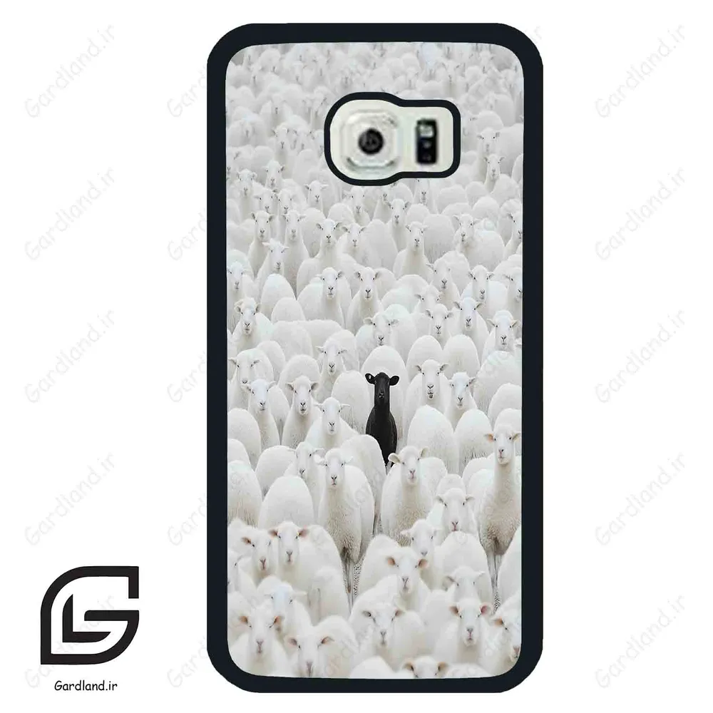قاب گوشی سامسونگ اس 6 اج (Galaxy S6 EDGE ) طرح گوسفند کد 2296