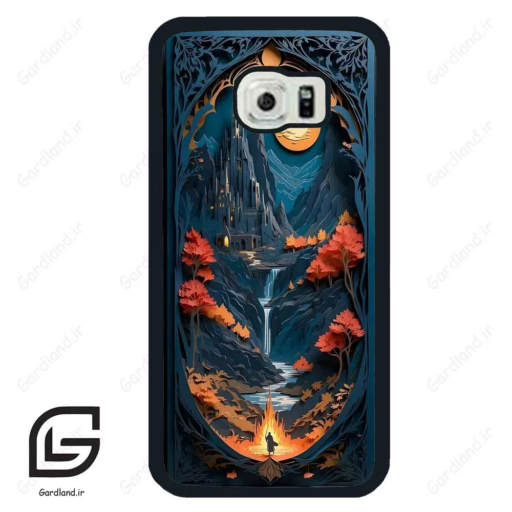 قاب گوشی سامسونگ اس 6 اج (Galaxy S6 EDGE ) طرح طبیعت کد 2305