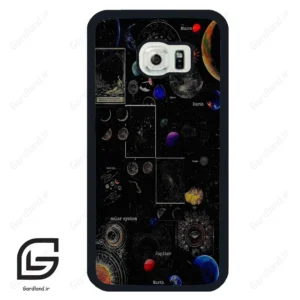 قاب گوشی سامسونگ اس 6 اج (Galaxy S6 EDGE ) طرح فضانورد کد 2308