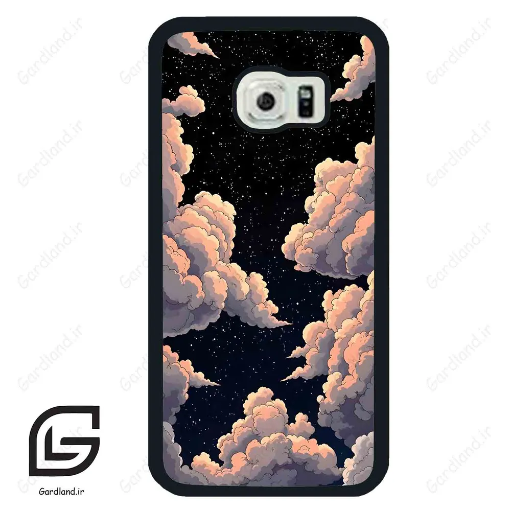 قاب گوشی سامسونگ اس 6 اج (Galaxy S6 EDGE ) طرح اسمان کد 2309