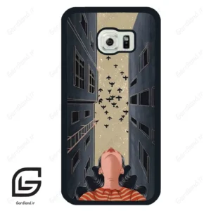 قاب گوشی سامسونگ اس 6 اج (Galaxy S6 EDGE ) طرح دختر کد 2311