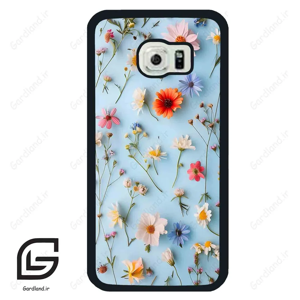 قاب گوشی سامسونگ اس 6 اج (Galaxy S6 EDGE ) طرح گل کد 2319