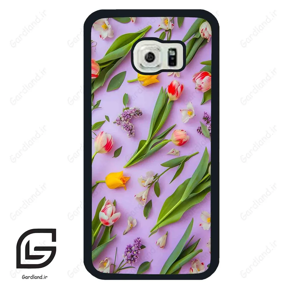 قاب گوشی سامسونگ اس 6 اج (Galaxy S6 EDGE ) طرح گل کد 2320