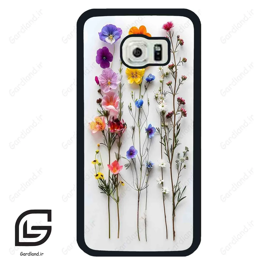 قاب گوشی سامسونگ اس 6 اج (Galaxy S6 EDGE ) طرح گل کد 2321