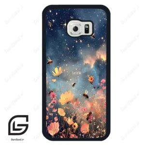 قاب گوشی سامسونگ اس 6 اج (Galaxy S6 EDGE ) طرح گل کد 2322