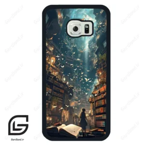 قاب گوشی سامسونگ اس 6 اج (Galaxy S6 EDGE ) طرح کتاب کد 2323