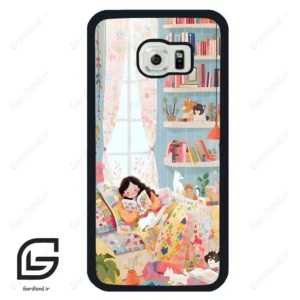 قاب گوشی سامسونگ اس 6 اج (Galaxy S6 EDGE ) طرح دخترانه کد 2325