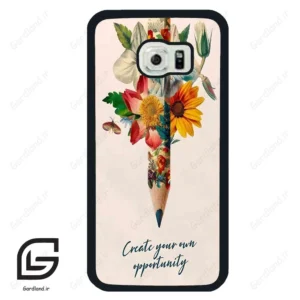 قاب گوشی سامسونگ اس 6 اج (Galaxy S6 EDGE ) طرح نوشته کد 2329