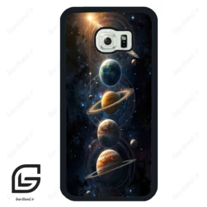 قاب گوشی سامسونگ اس 6 اج (Galaxy S6 EDGE ) طرح کهکشان کد 2349