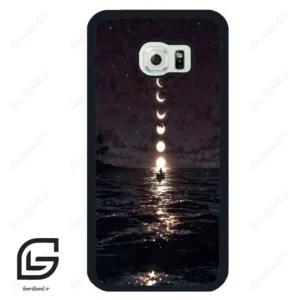 قاب گوشی سامسونگ اس 6 اج (Galaxy S6 EDGE ) طرح ماه کد 2353