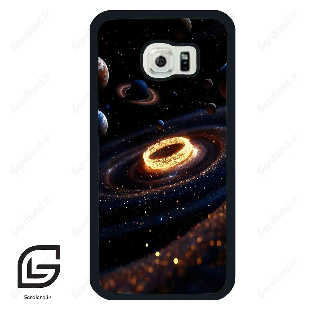 قاب گوشی سامسونگ اس 6 اج (Galaxy S6 EDGE ) طرح اسمان کد 2355