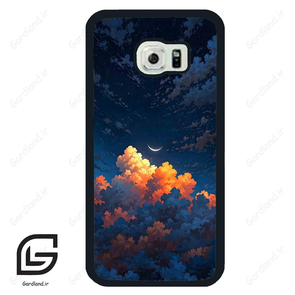 قاب گوشی سامسونگ اس 6 اج (Galaxy S6 EDGE ) طرح ابر کد 2358