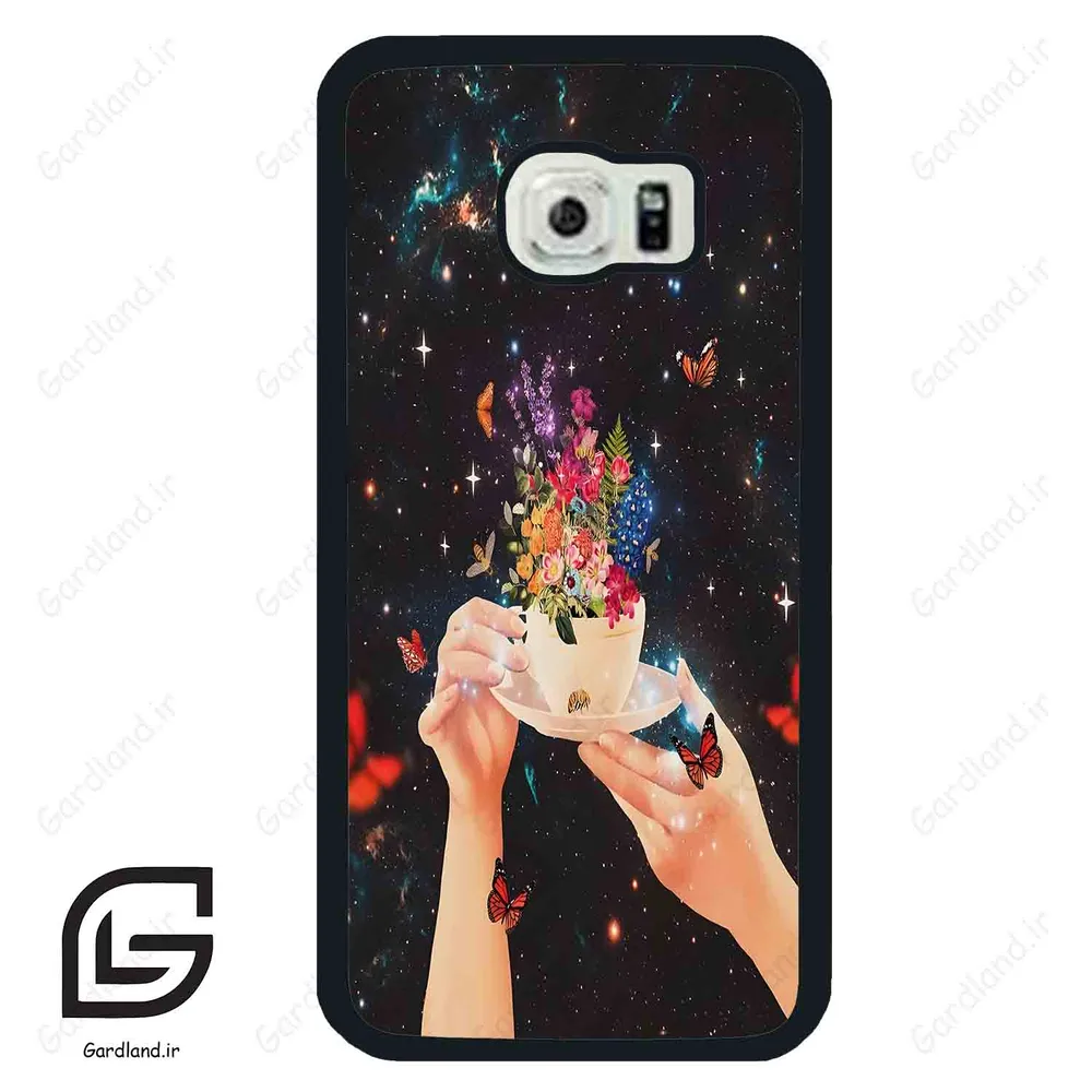 قاب گوشی سامسونگ اس 6 اج (Galaxy S6 EDGE ) طرح فنجان کد 2363
