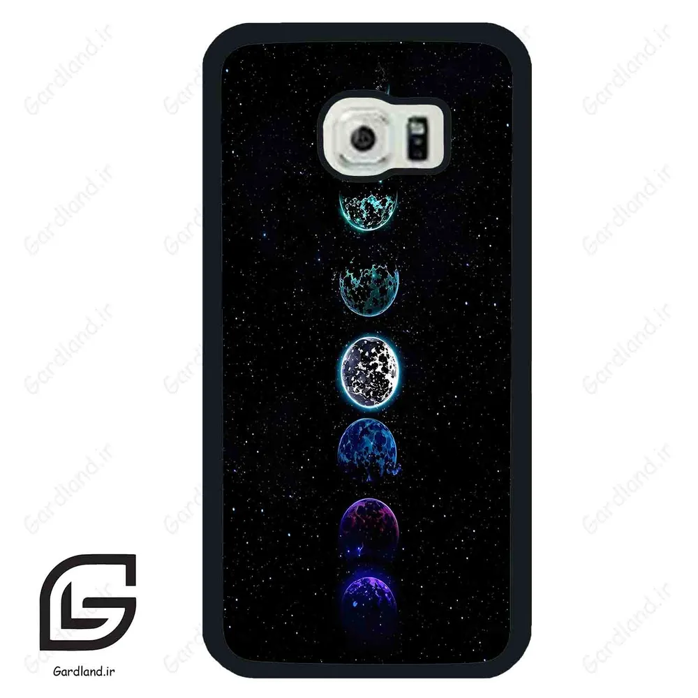 قاب گوشی سامسونگ اس 6 اج (Galaxy S6 EDGE ) طرح ماه کد 2364